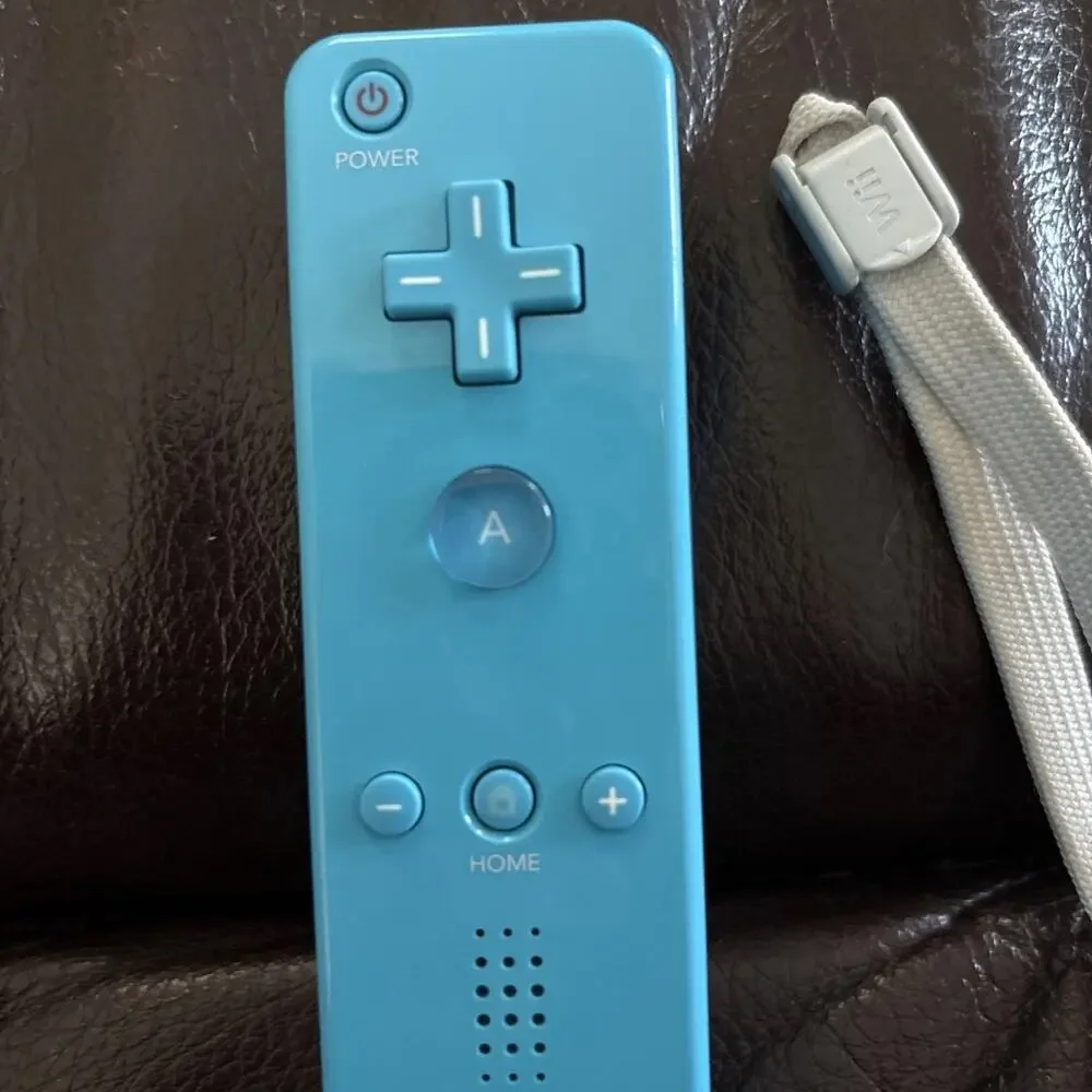 Official Nintendo Wii Remote Plus Blue - Motion Plus Built-In Wii WiiU Original